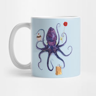 Celebrating octopus Mug